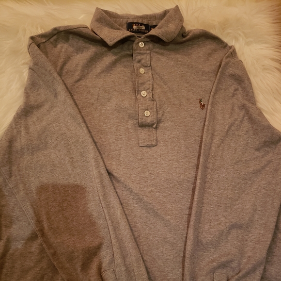 Authentic  POLO RALPH Lauren Long Sleeve Soft - Picture 2 of 8